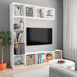 3 Piece Book/Tv Cabinet Set 180X30X180 Cm