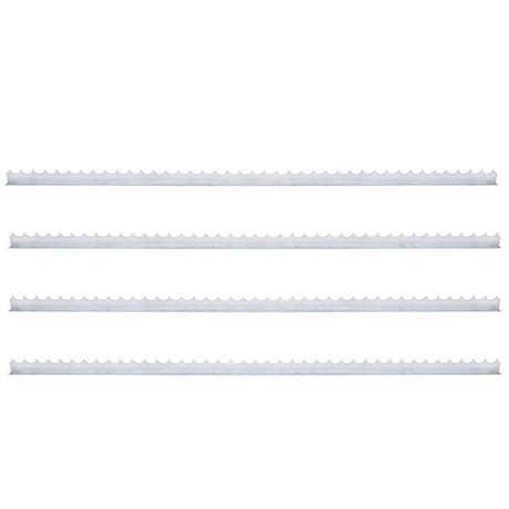 Wall Spikes 4 Pcs 1 M Galvanised Steel