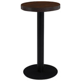 Bistro Table Light Brown 60 Cm Mdf