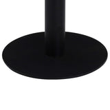 Bistro Table Light Brown 60 Cm Mdf