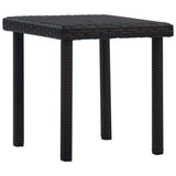 Garden Tea Table 40X40X40 Cm Poly Rattan