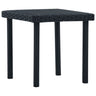 Garden Tea Table 40X40X40 Cm Poly Rattan
