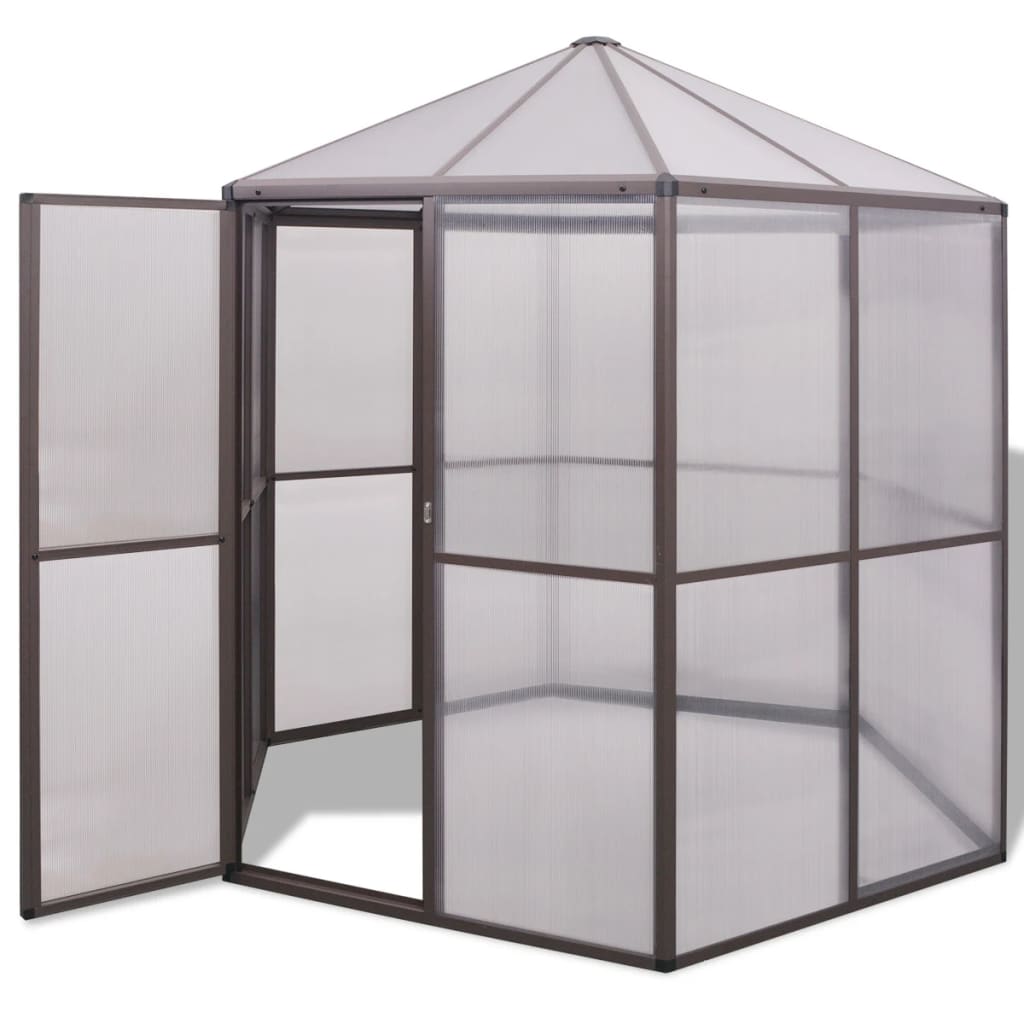 Greenhouse Aluminium 240X211X232 Cm