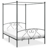 Bed Frame Without Mattress With Canopy Super King Metal