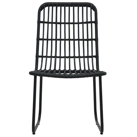 Garden Chairs 2 Pcs Poly Rattan