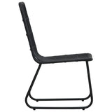 Garden Chairs 2 Pcs Poly Rattan