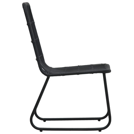 Garden Chairs 2 Pcs Poly Rattan