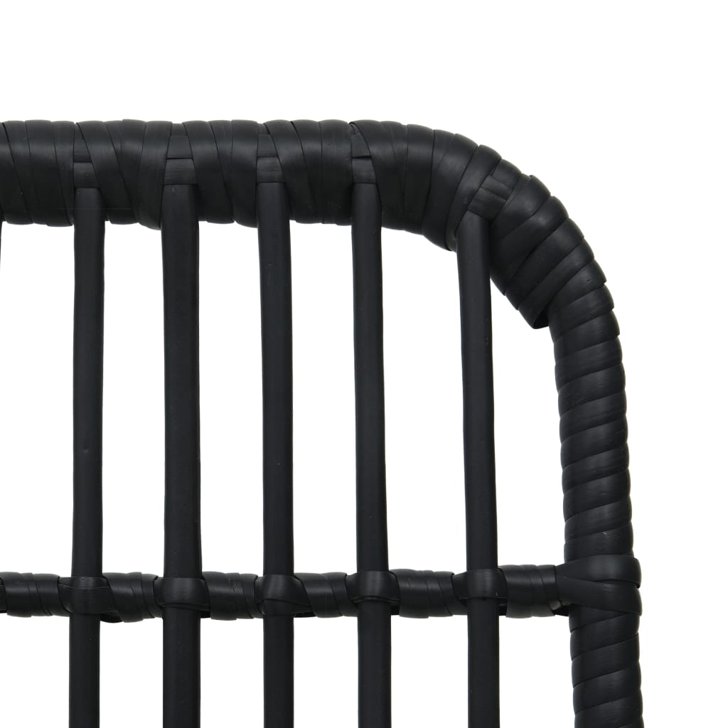 Garden Chairs 2 Pcs Poly Rattan