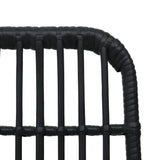 Garden Chairs 2 Pcs Poly Rattan