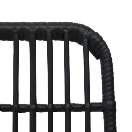Garden Chairs 2 Pcs Poly Rattan