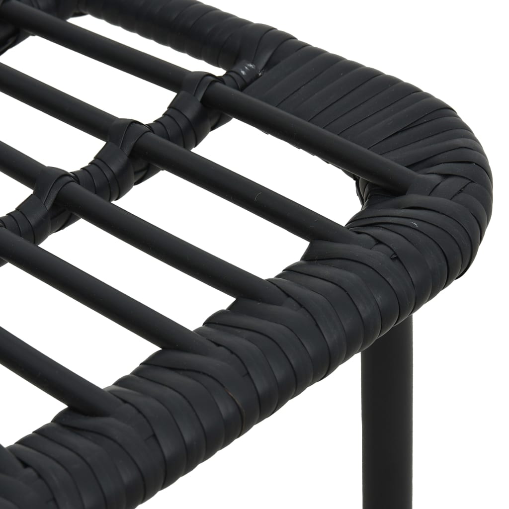 Garden Chairs 2 Pcs Poly Rattan