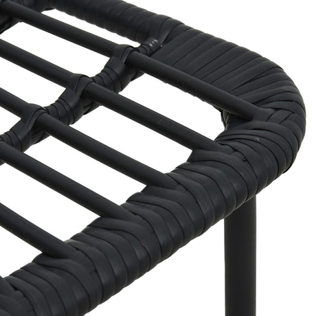 Garden Chairs 2 Pcs Poly Rattan