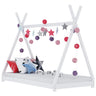 Kids Bed Frame Solid Pine Wood