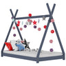 Kids Bed Frame Solid Pine Wood