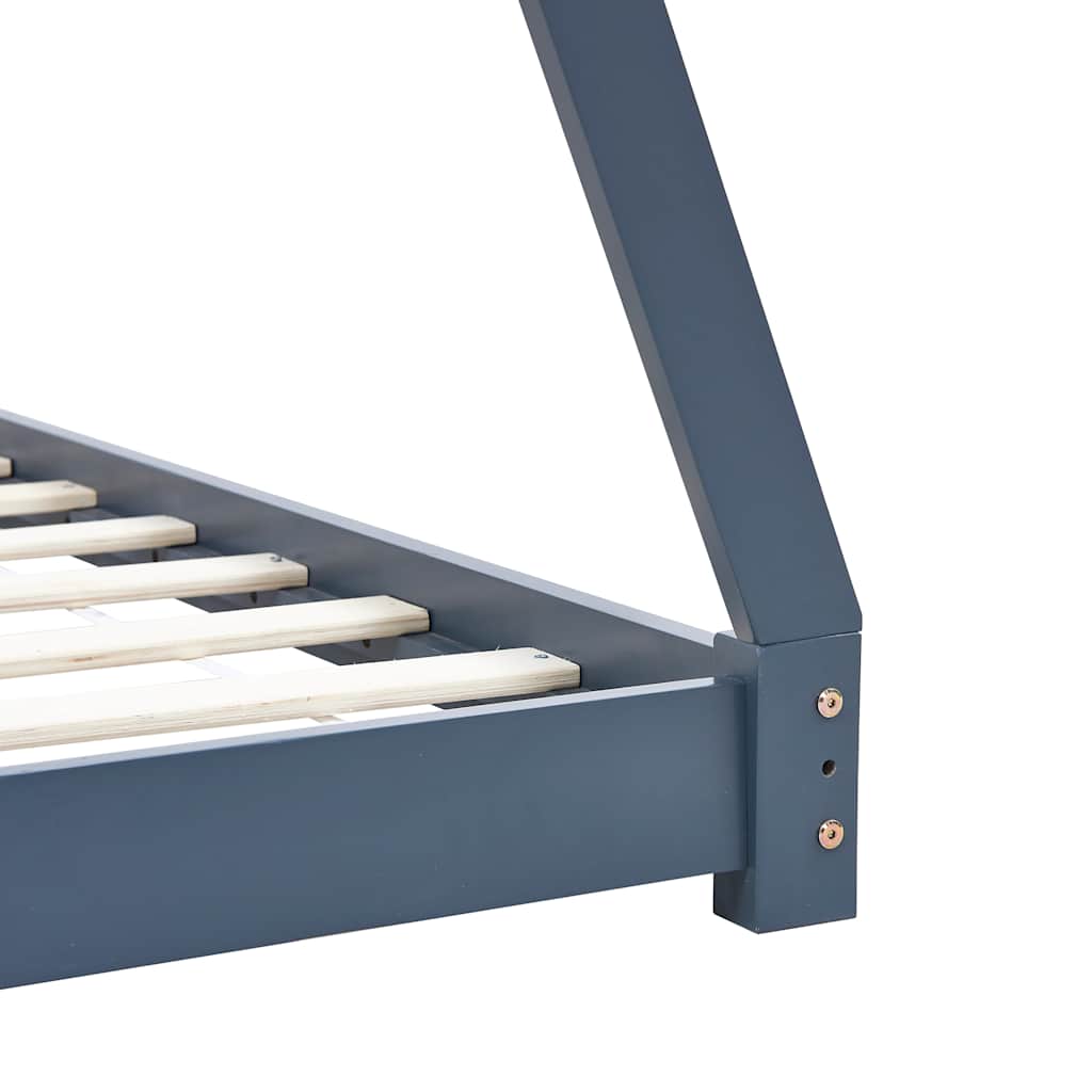 Kids Bed Frame Solid Pine Wood