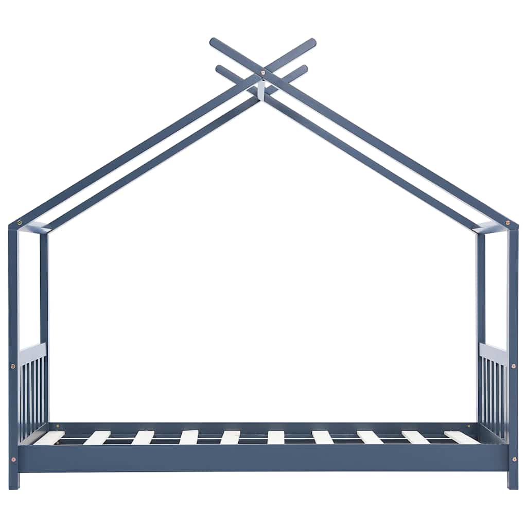 Kids Bed Frame Solid Pine Wood