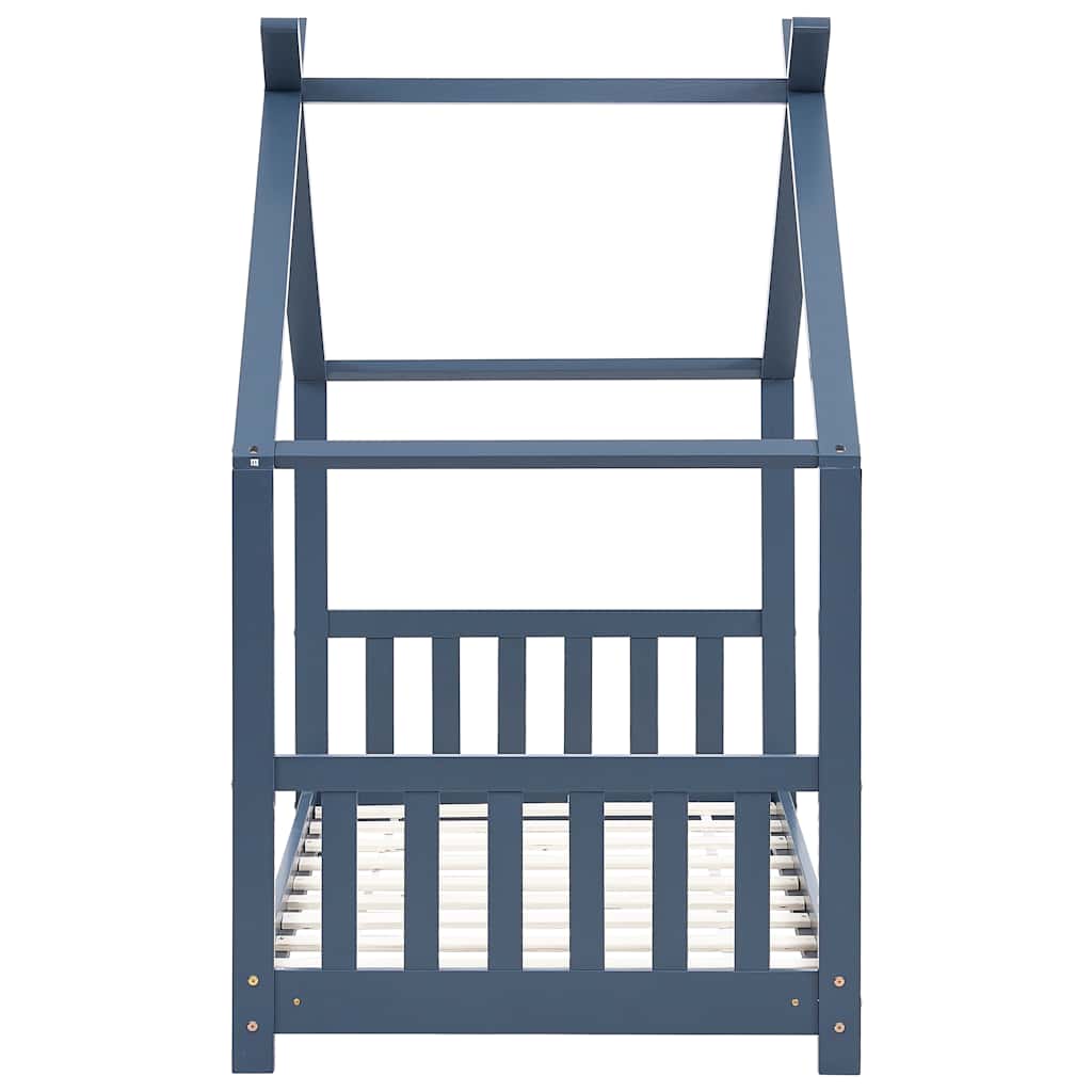 Kids Bed Frame Solid Pine Wood