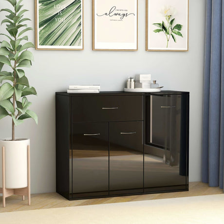 Sideboard 88X30X70 Cm Engineered Wood