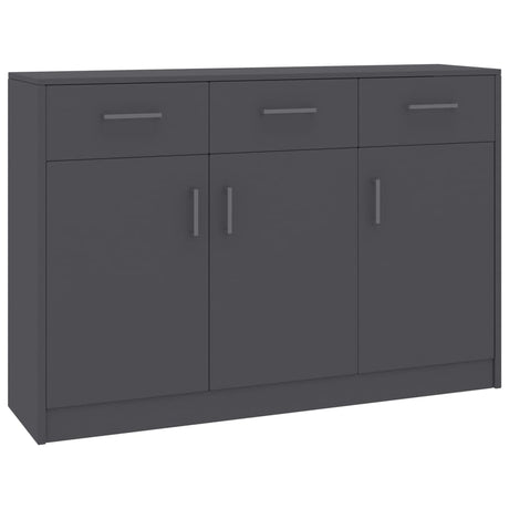 Sideboard 110X30X75 Cm Engineered Wood