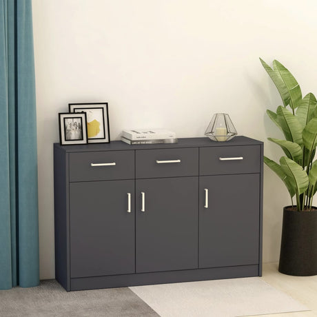 Sideboard 110X30X75 Cm Engineered Wood