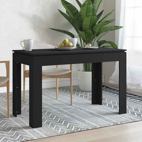 Dining Table 120X60X76 Cm Engineered Wood