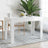 Dining Table 120X60X76 Cm Engineered Wood