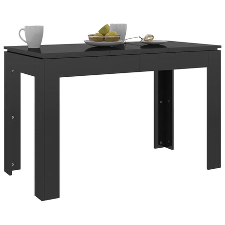 Dining Table 120X60X76 Cm Engineered Wood