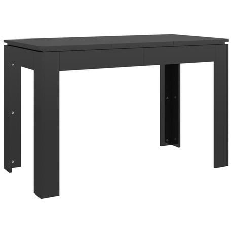 Dining Table 120X60X76 Cm Engineered Wood