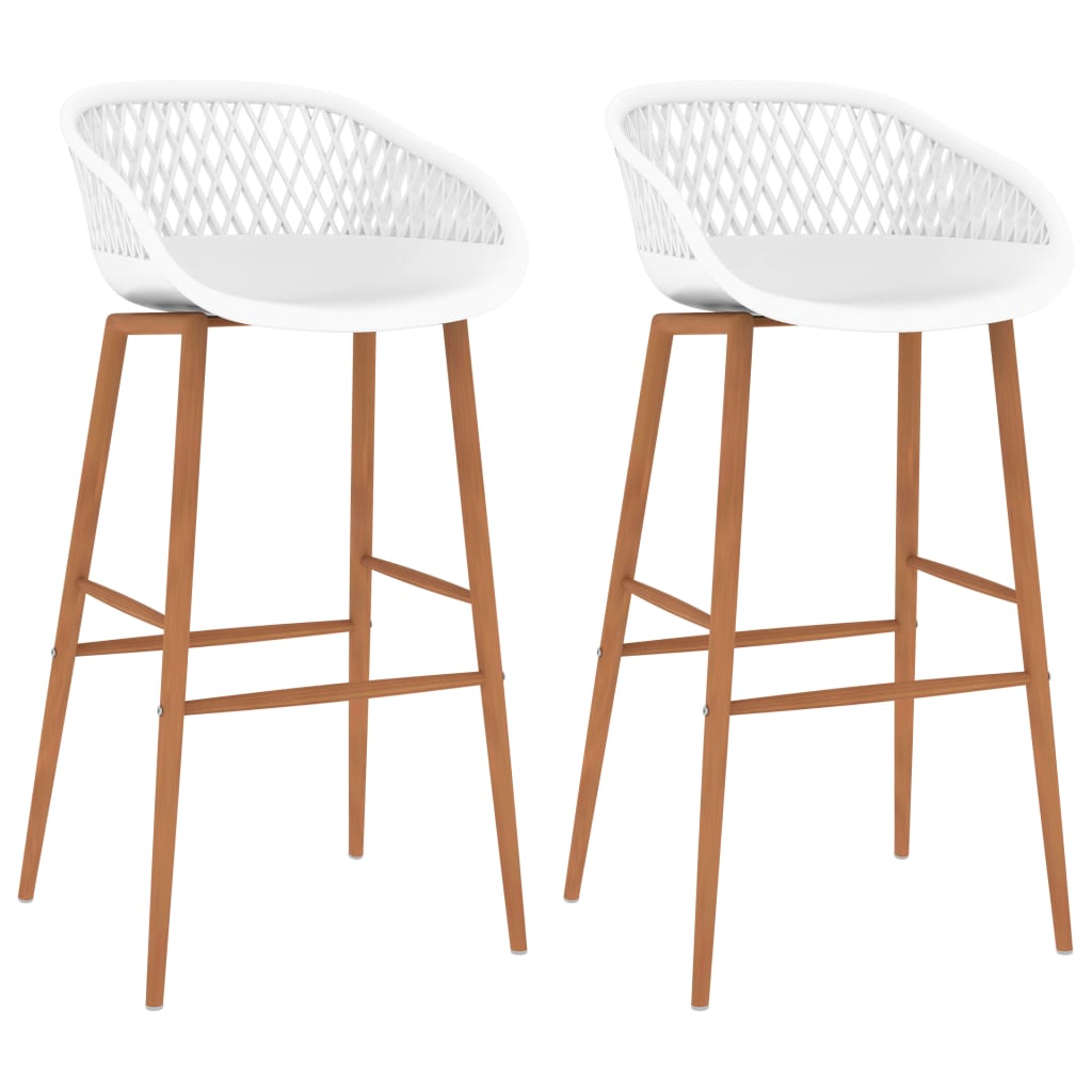 Bar Chairs 2 Pcs Grey