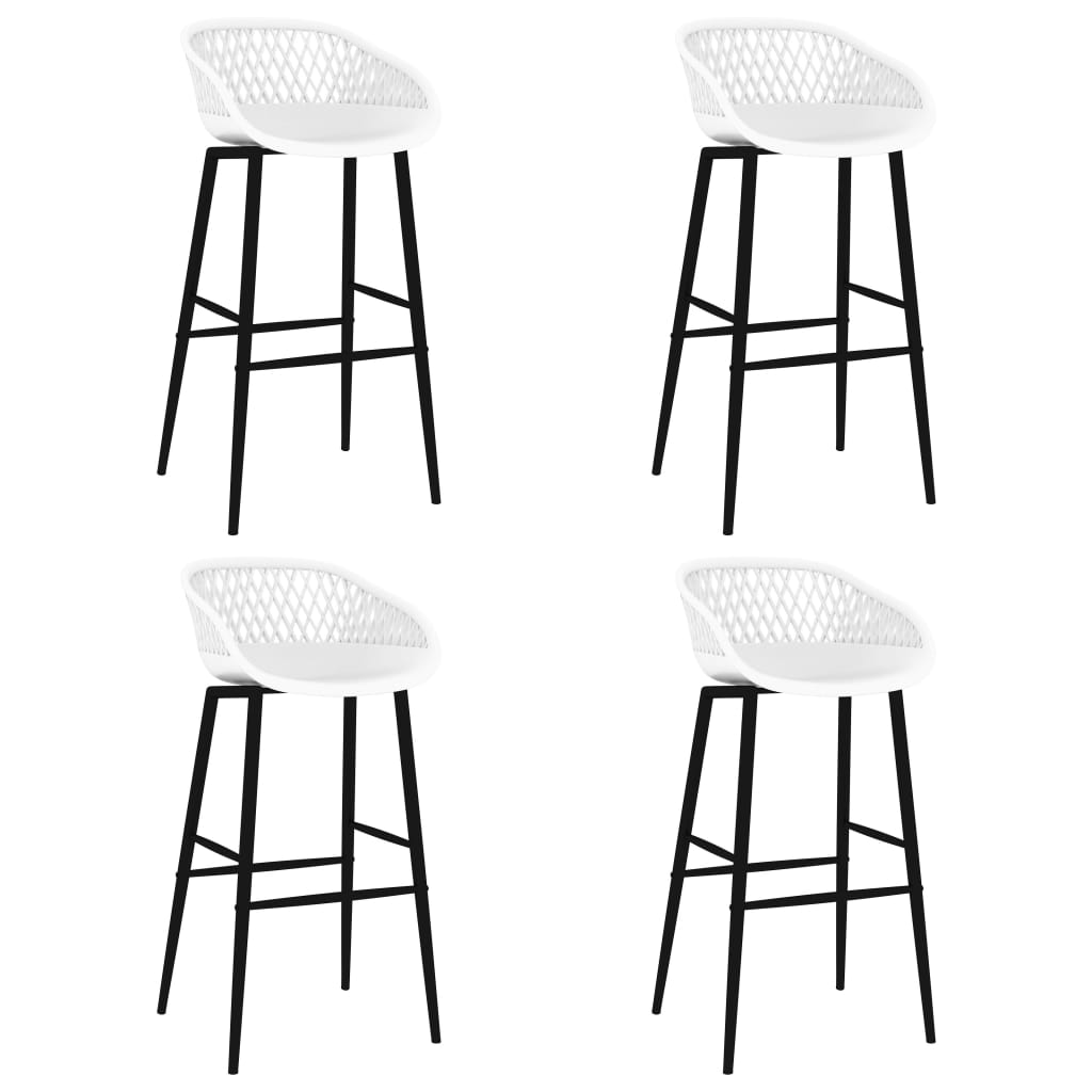 Bar Chairs 2 Pcs Grey