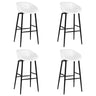 Bar Chairs 2 Pcs Grey