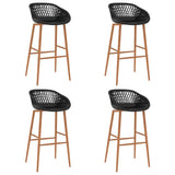 Bar Chairs 2 Pcs Grey