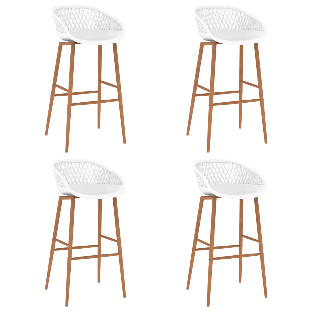 Bar Chairs 2 Pcs Grey