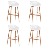 Bar Chairs 2 Pcs Grey