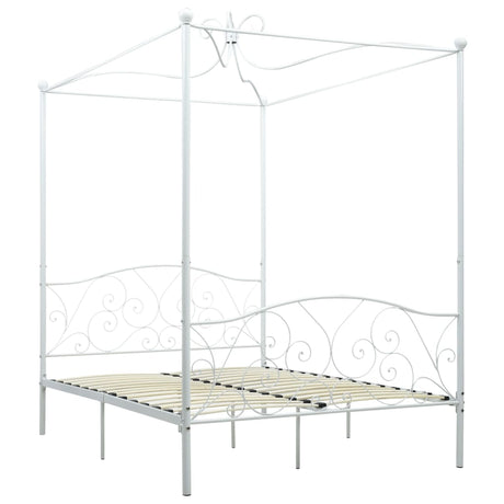 Bed Frame Without Mattress With Canopy Metal
