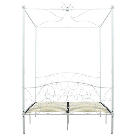 Bed Frame Without Mattress With Canopy Metal