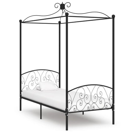 Bed Frame Without Mattress With Canopy Metal