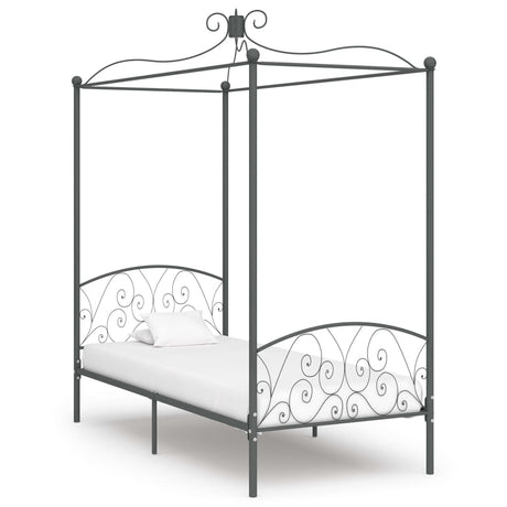 Bed Frame Without Mattress With Canopy Metal