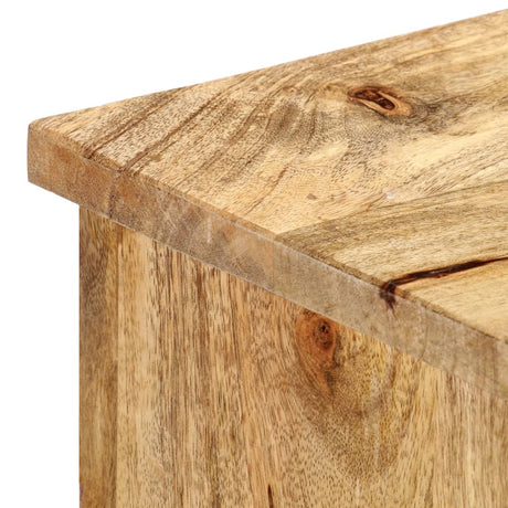 Sideboard 100X35X60 Cm Solid Mango Wood