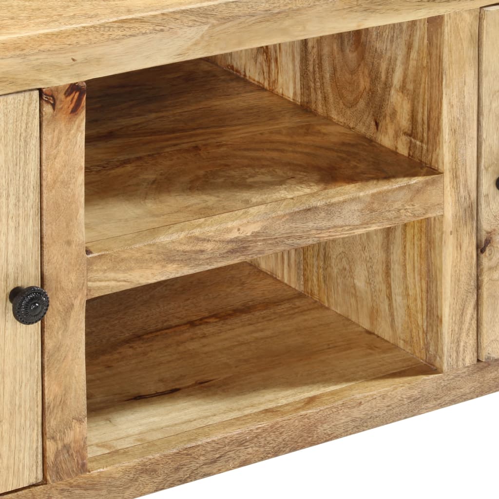 Sideboard 100X35X60 Cm Solid Mango Wood