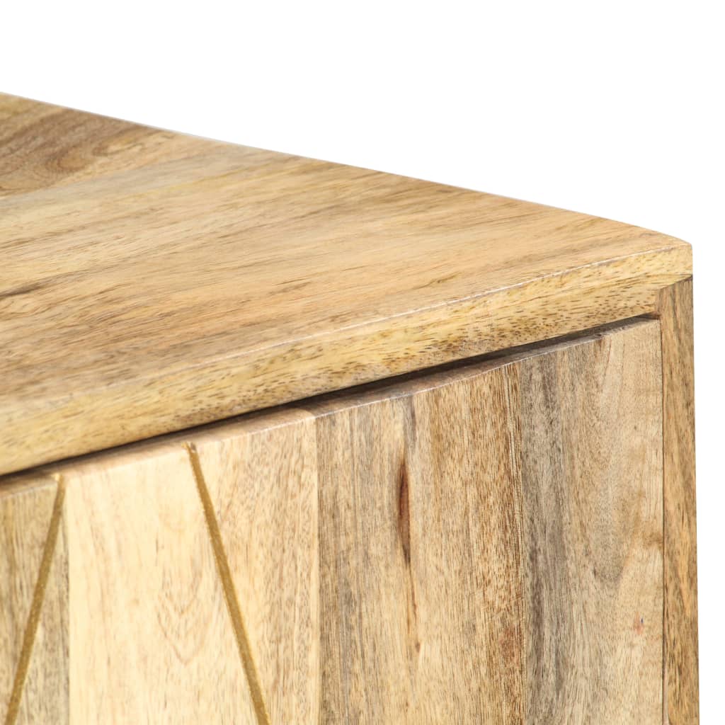 Sideboard 118X30X75 Cm Solid Mango Wood