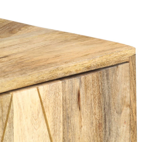 Sideboard 118X30X75 Cm Solid Mango Wood