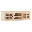 Tv Cabinet 130X30X36 Cm Solid Mango Wood