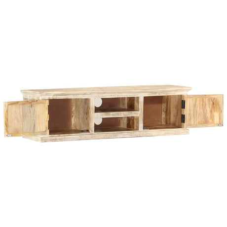 Tv Cabinet 130X30X36 Cm Solid Mango Wood
