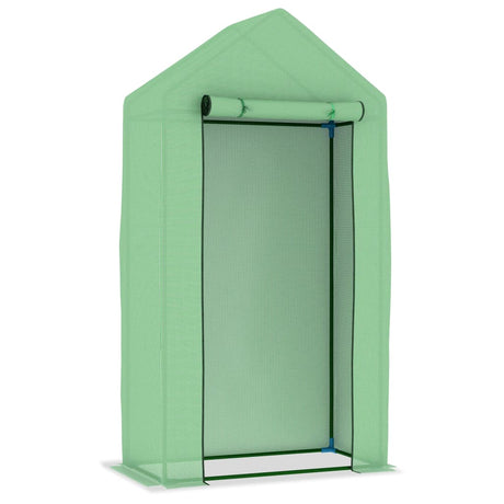 Greenhouse With Steel Frame 0.5 M² 1X0.5X1.9 M