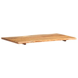 Table Top Solid Acacia Wood 100X(50-60)X2.5 Cm