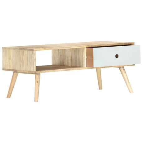 Coffee Table 90X50X40 Cm Solid Mango Wood