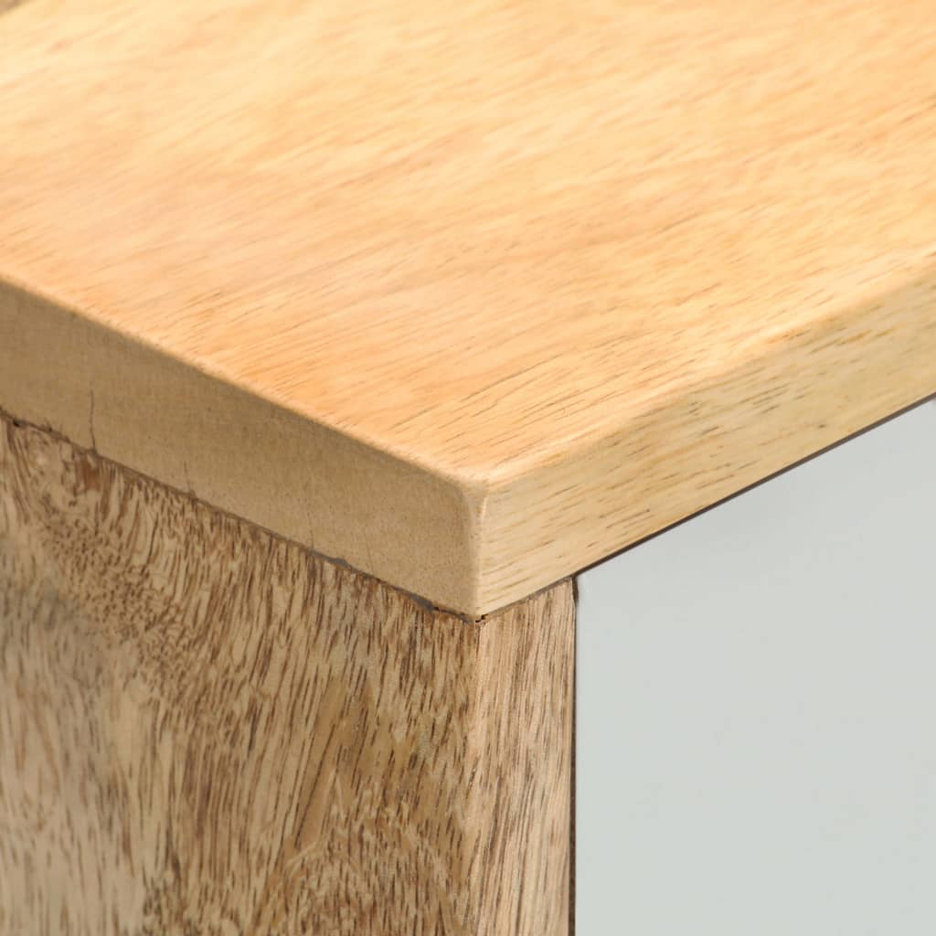 Tv Cabinet 110X35X48 Cm Solid Mango Wood