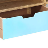 Tv Cabinet 110X35X48 Cm Solid Mango Wood