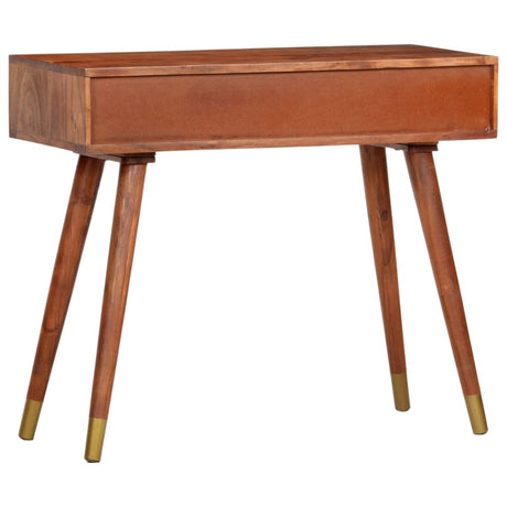Console Table 90X35X76 Cm Solid Acacia Wood